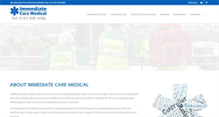 Desktop Screenshot of immediatecaremedical.co.uk